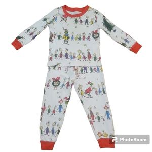 The Grinch Pottery Barn pajamas